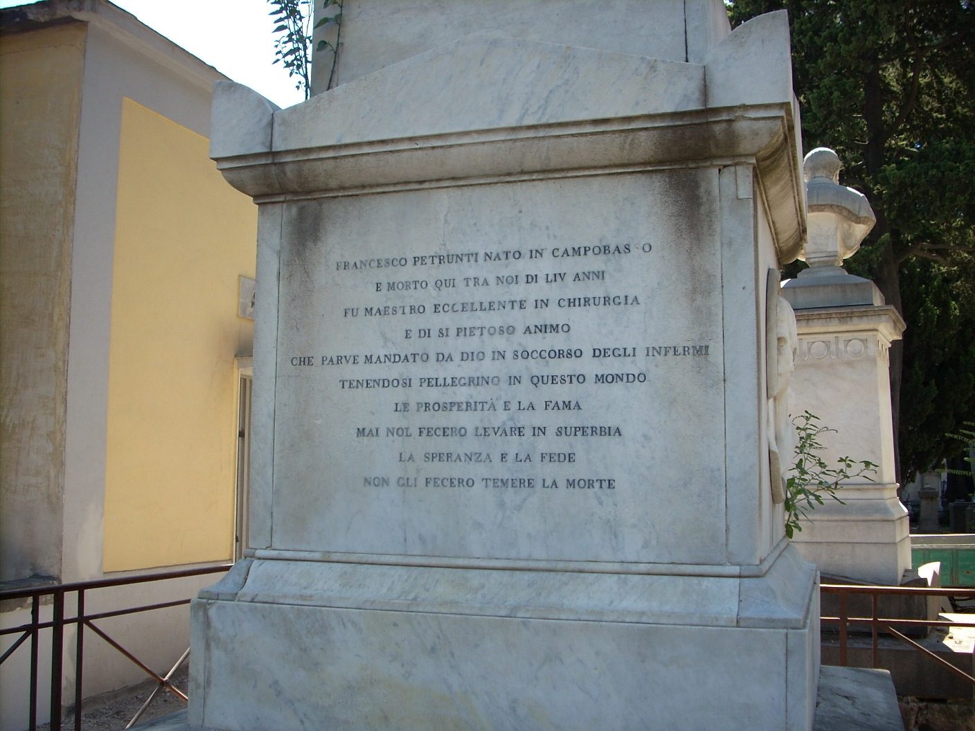 Francesco Petrunti S Monument